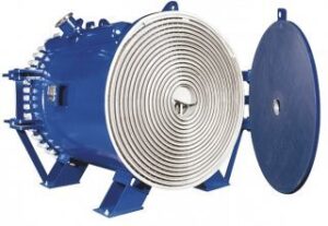 Spiral plate heat exchanger