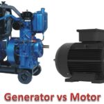 differnece between generator and motor