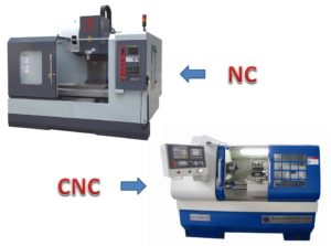 difference between nc and cnc