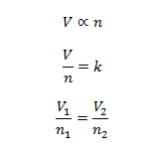 Avogadro Law