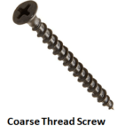 Coarse Thread Screw