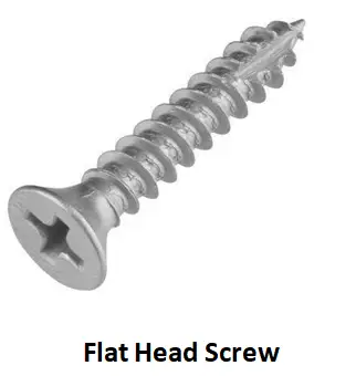 Different Types of Screws Heads - That You Must Know - Mechanical Booster