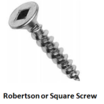 Robertson or Square Screw