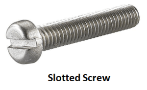 Slotted Screw