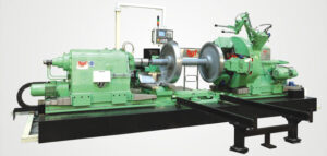 Wheel Lathe Machine