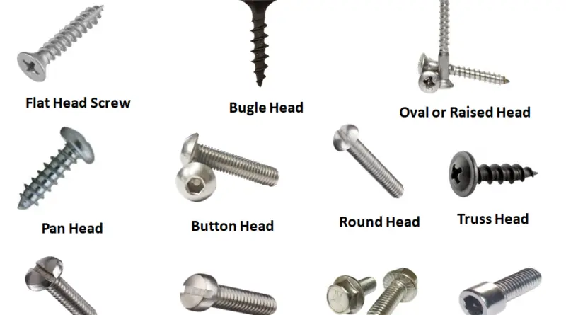 screw head types