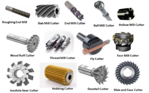 Types of Milling Cutter