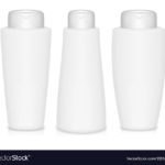 Plastic shampoo bottles