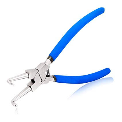 TOOLEAGUE 4 Pcs Snap Ring Pliers Set, Circlip Pliers, 13 inches Internal/ External Heavy Duty for Ring Remover Retaining Straight Bent Lock Ring  Pliers Set - Amazon.com
