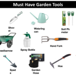 Must have Garden Tools Names with pictures