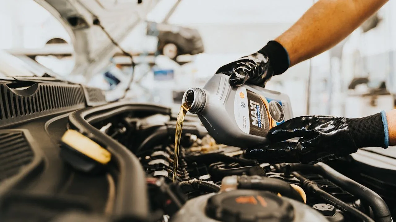 How to check engine oil