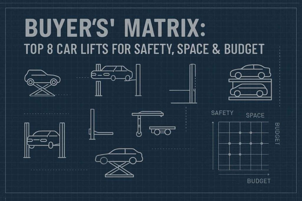 Top 8 Car Lifts for Safety, Space & Budget