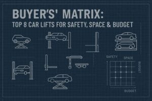 Top 8 Car Lifts for Safety, Space & Budget