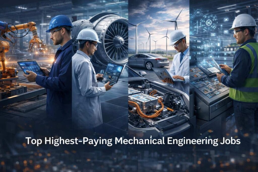 Top Highest-Paying Mechanical Engineering Jobs
