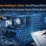 Injection Molding in China: The DFM and RFQ Checklist Every Mechanical Engineer Needs Before Sending Files Injection Molding in China The DFM and RFQ Checklist