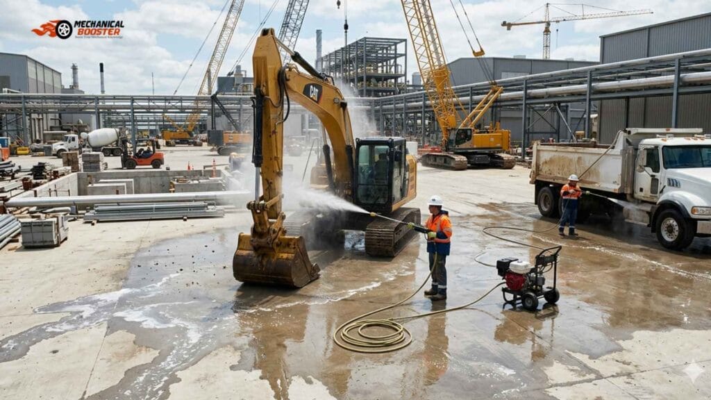 Top Applications of Heavy-Duty Pressure Washing in Construction and Industrial Sites