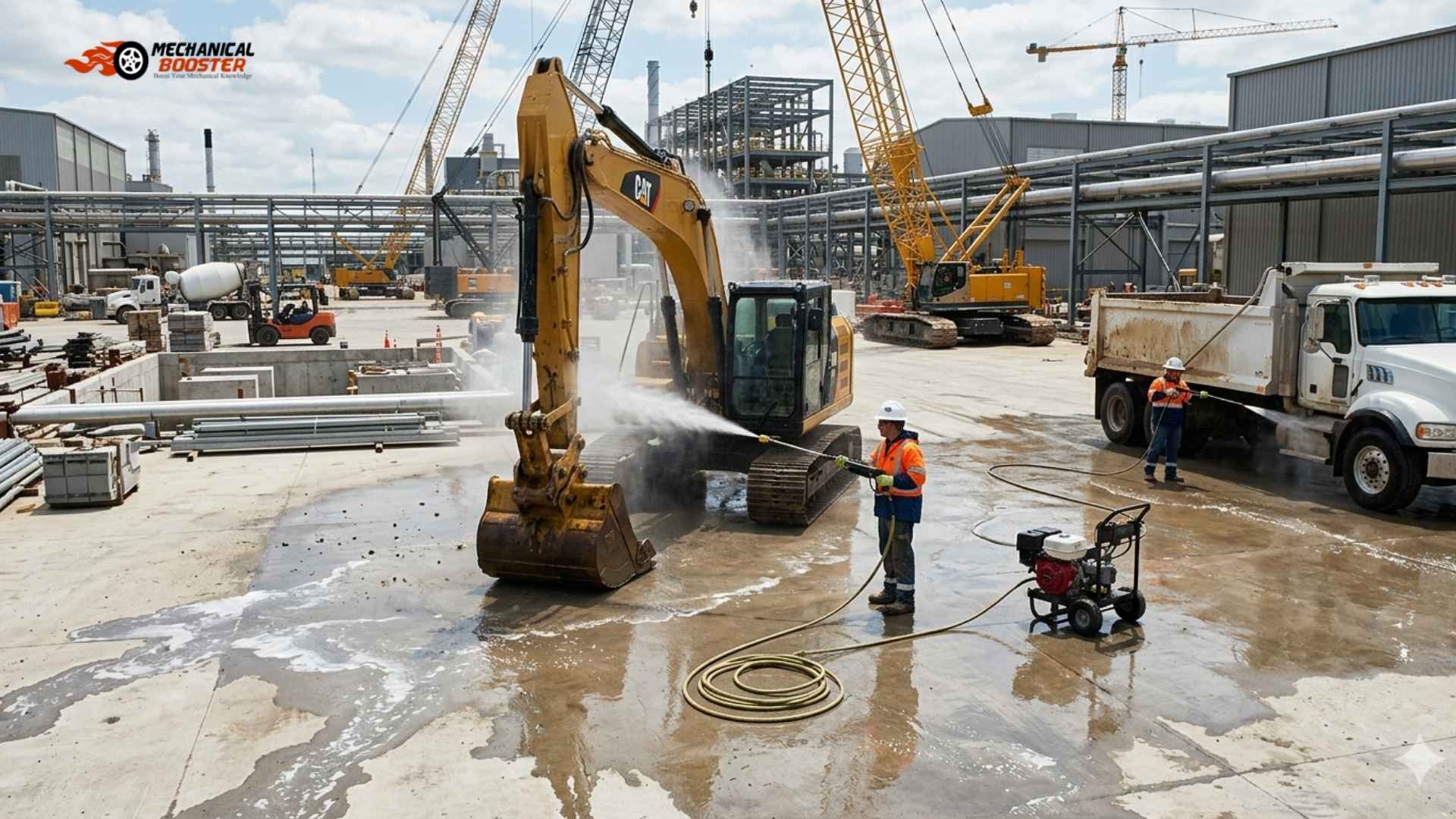 Top Applications of Heavy-Duty Pressure Washing in Construction and Industrial Sites