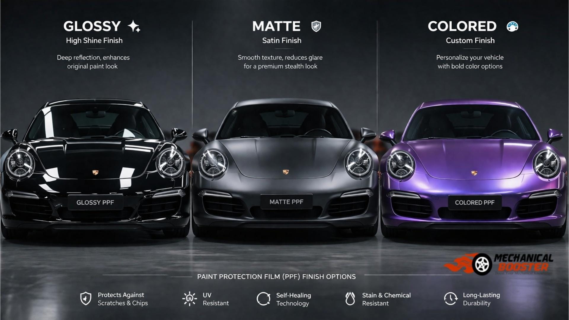 Types of PPF (Paint Protection Film)