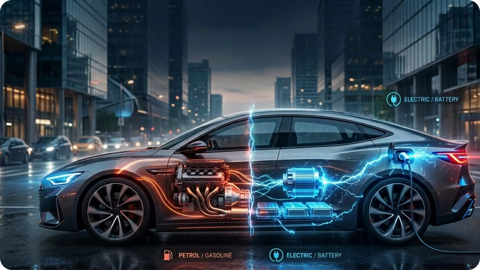 What is a hybrid car