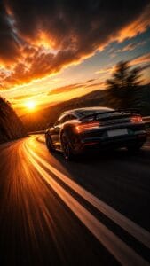 car driving smoothly