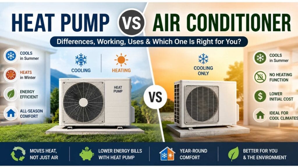 heat pump vs air conditioner