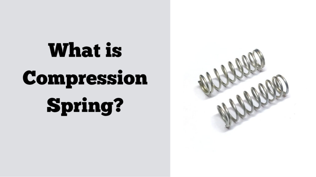 Compression spring guide