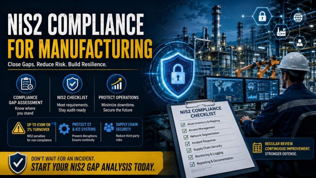 Compliance Gap Assessment for Manufacturing Plants Using an NIS2 Compliance Checklist
