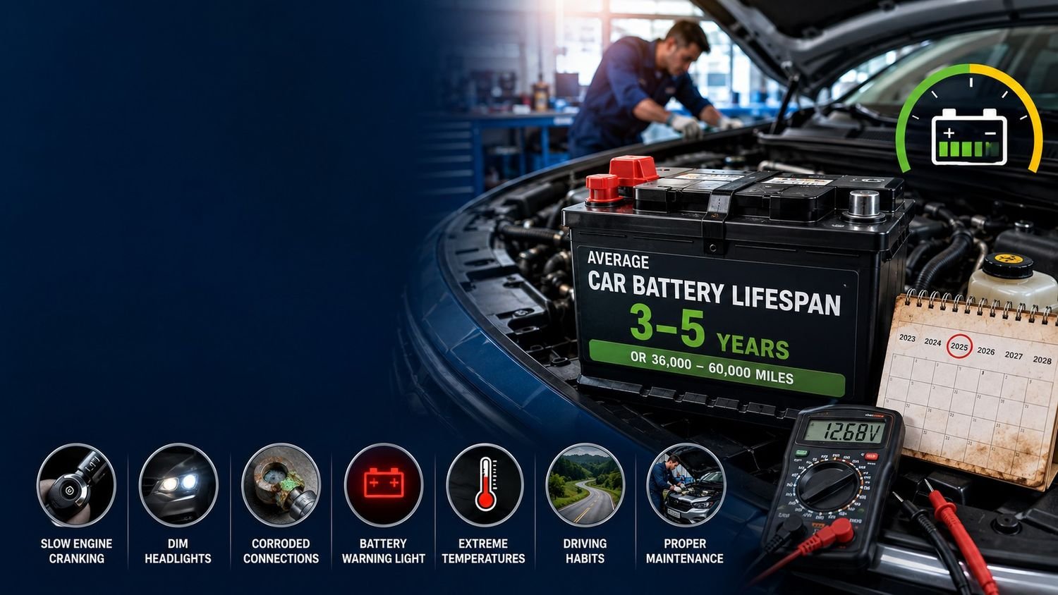 What Affects Car Battery Life?