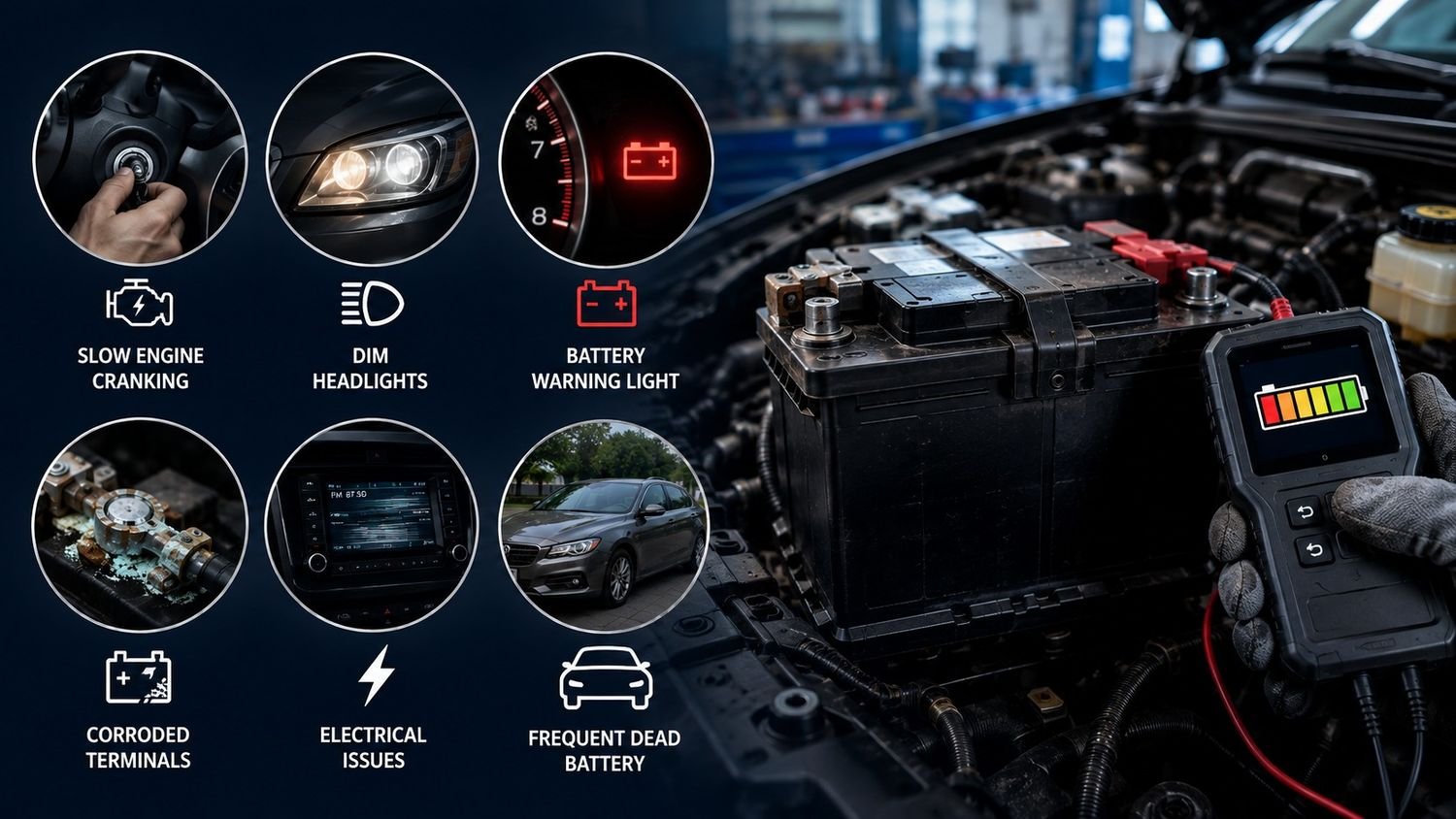 Signs Your Car Battery Is Dying